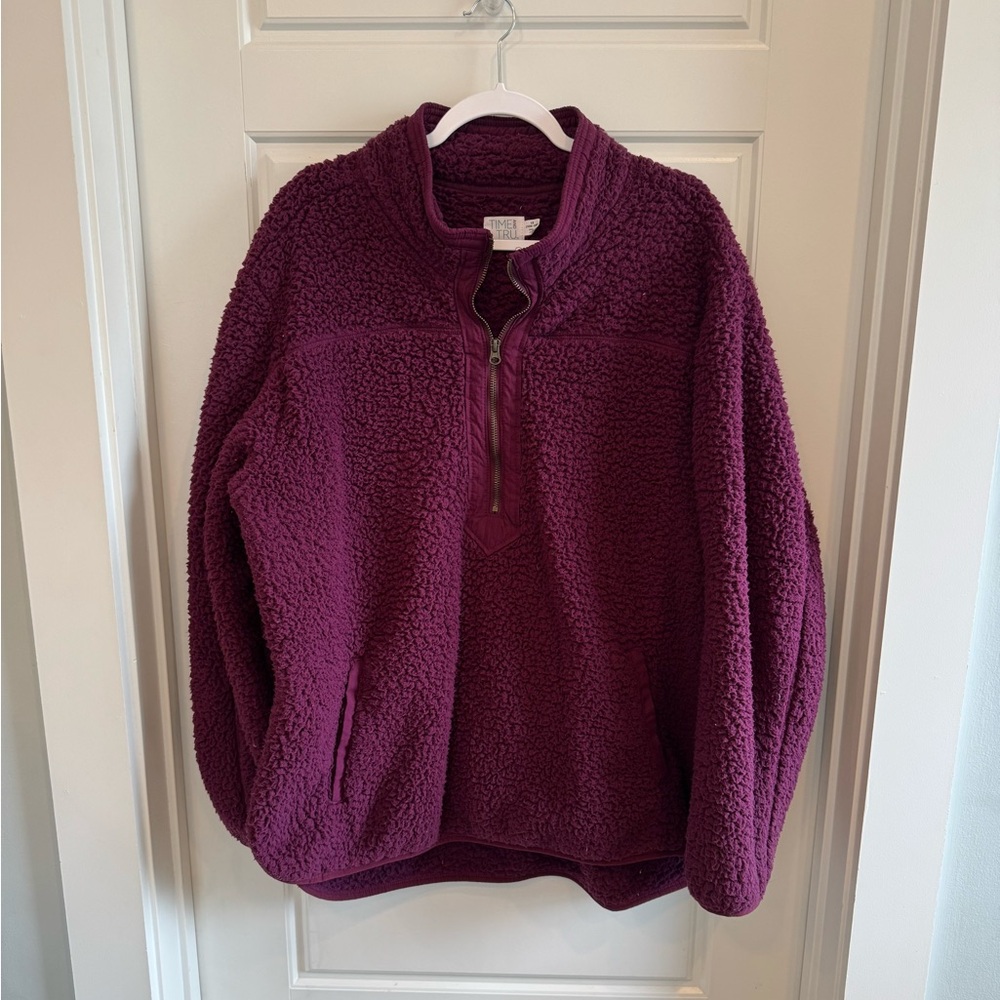 Time & Tru Sherpa Top